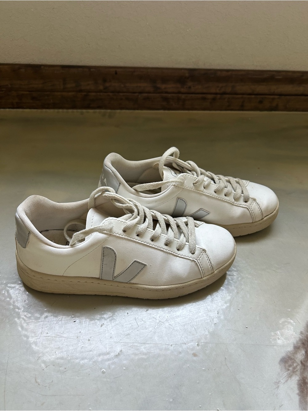 Veja silver low-Top Sneakers
